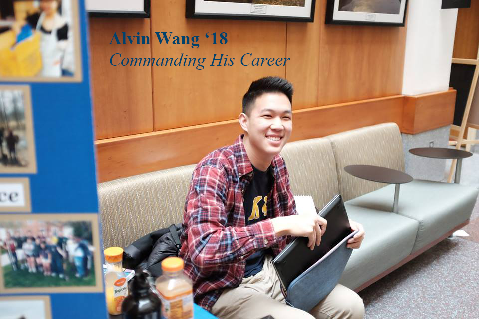 Alvin Wang '18 Commands His Career