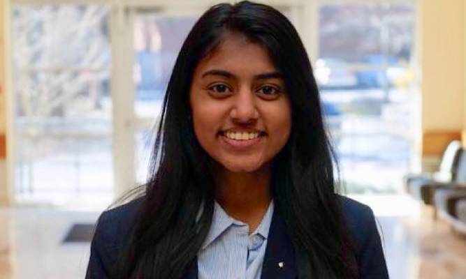 Mitsoo Patel ’20 Pursues Her Passion At Smith