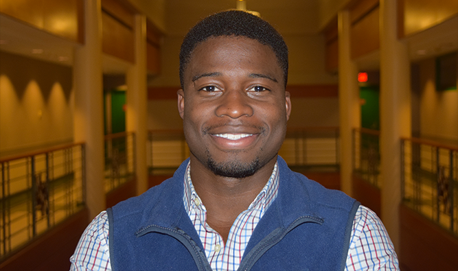 TJ Ademiluyi '17 Embraces His Experience