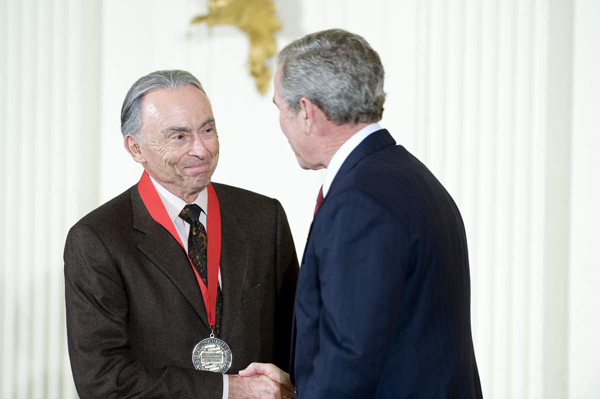 In 2009, Smith received the National Humanities Medal from President George W. Bush in recognition of his philanthropic efforts in the Washington, D.C., region and around the world.