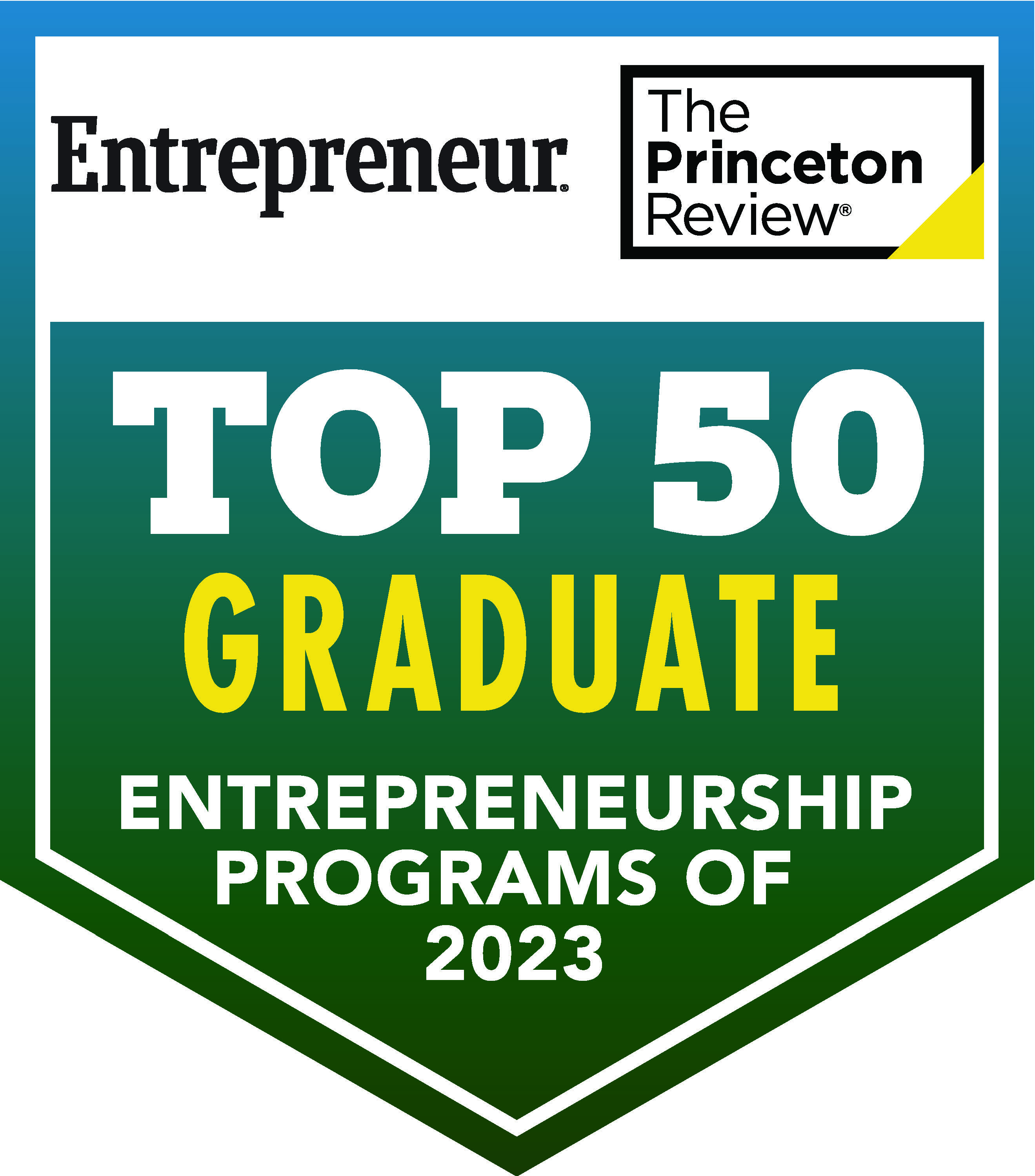 Princeton Review Top 10 Graduate Programs