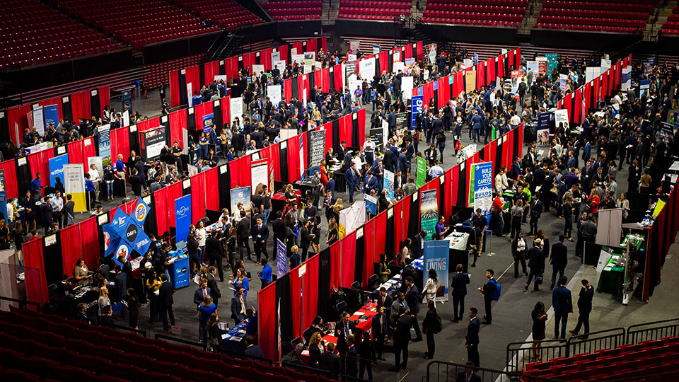 Career Fair by the Office of Career Services