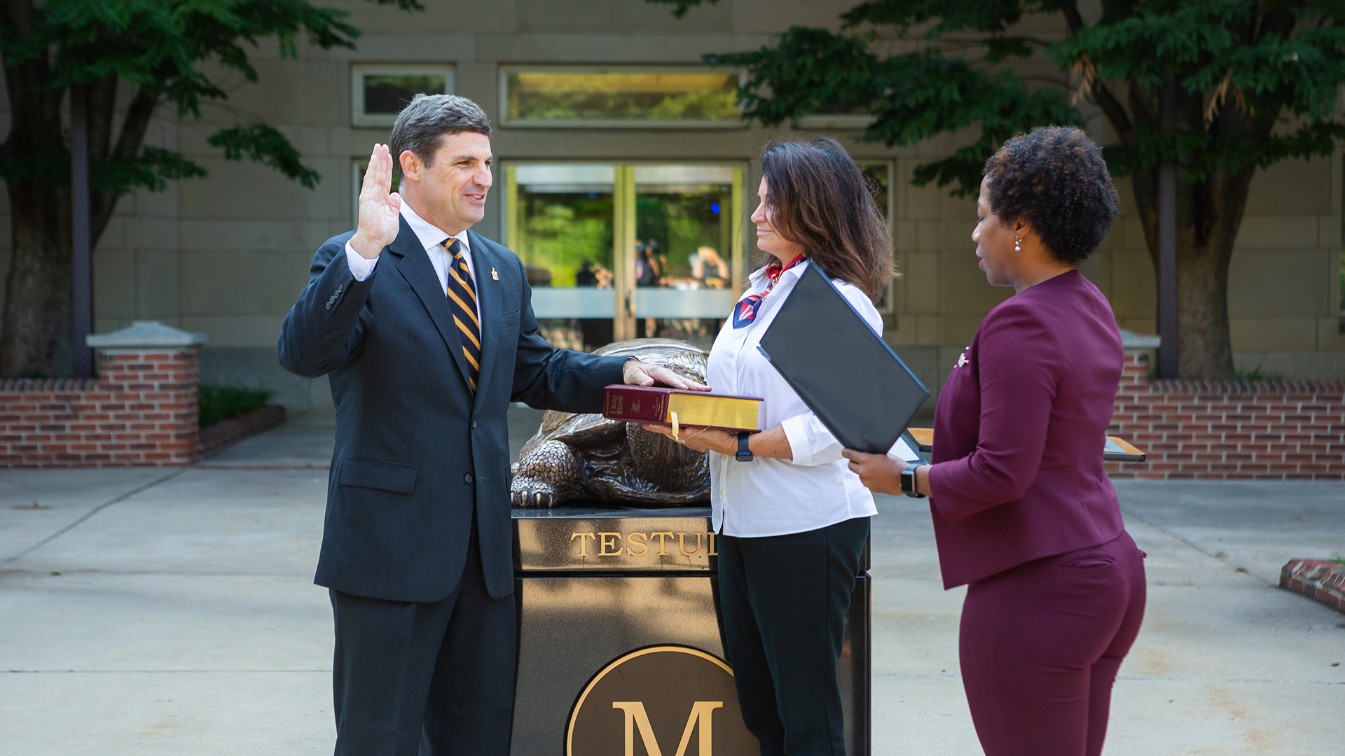 Former Maryland Senator Doug Peters ’85 was sworn in as the newest member of the University of Maryland Board of Regents.