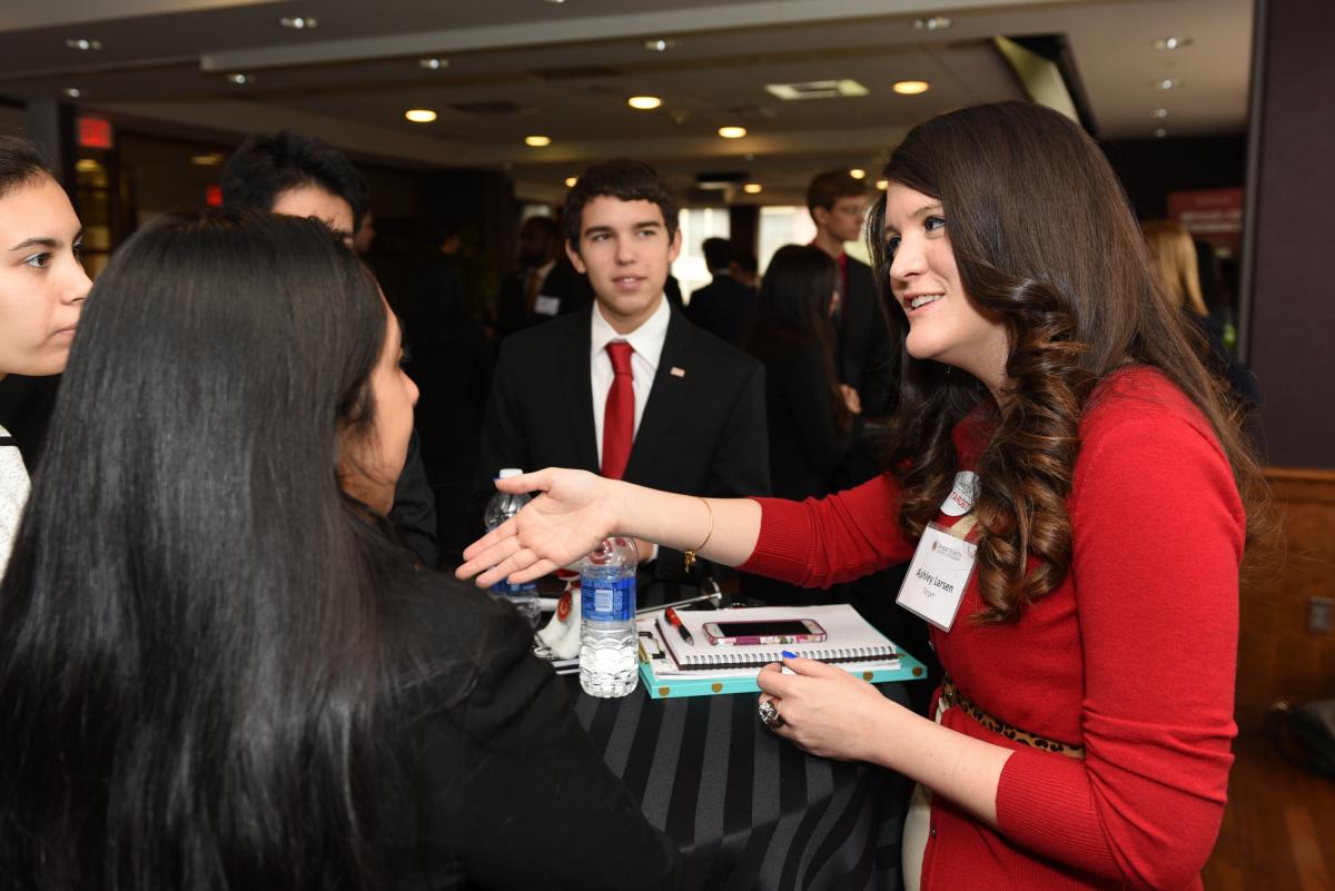 Smith Freshmen Attend Networking Day