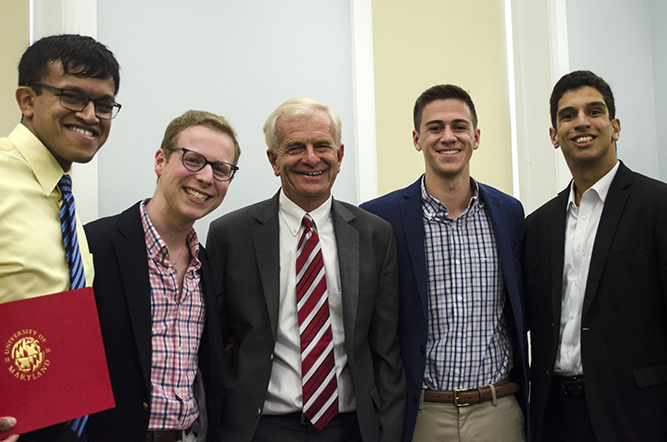 College Park Business Scholars Feted at Awards Ceremony