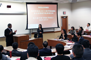 EMBA Students from China Visit Smith School