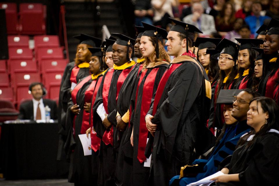 Hershey's Milton Matthews Speaks at Winter Commencement Ceremony