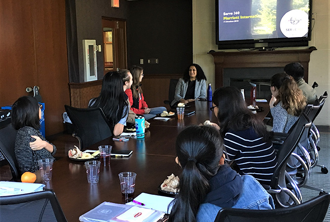 Lunch & Learn with Marriott International’s Denise Naguib