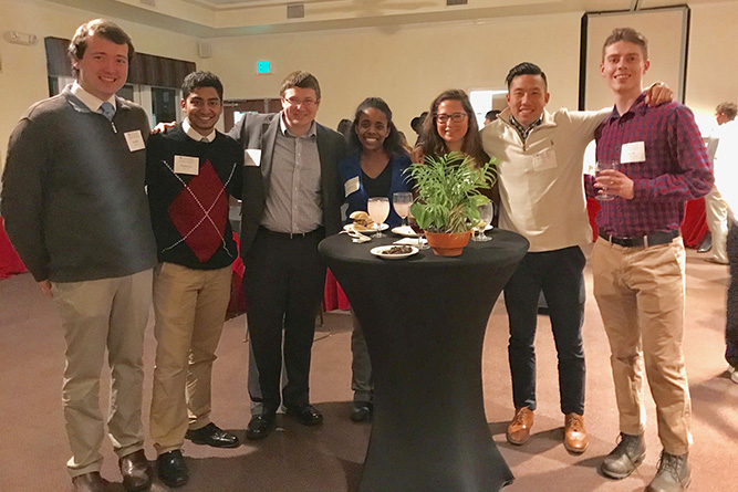 Global Consulting Fellows Network with Alumni