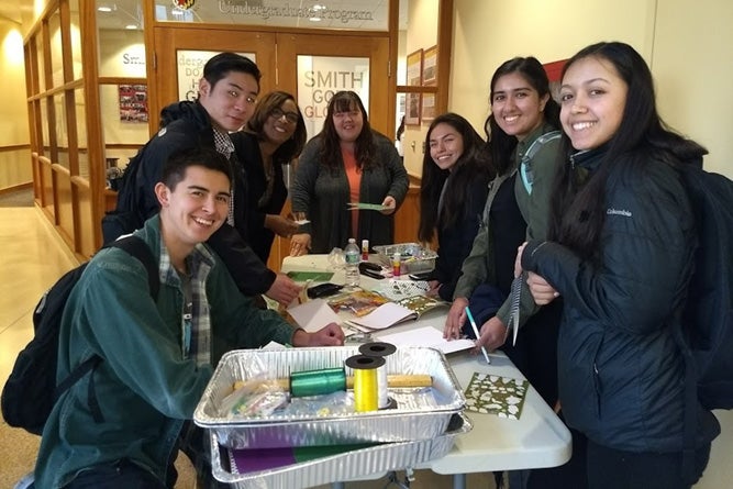 Terps Participate in Smith Holiday Drive