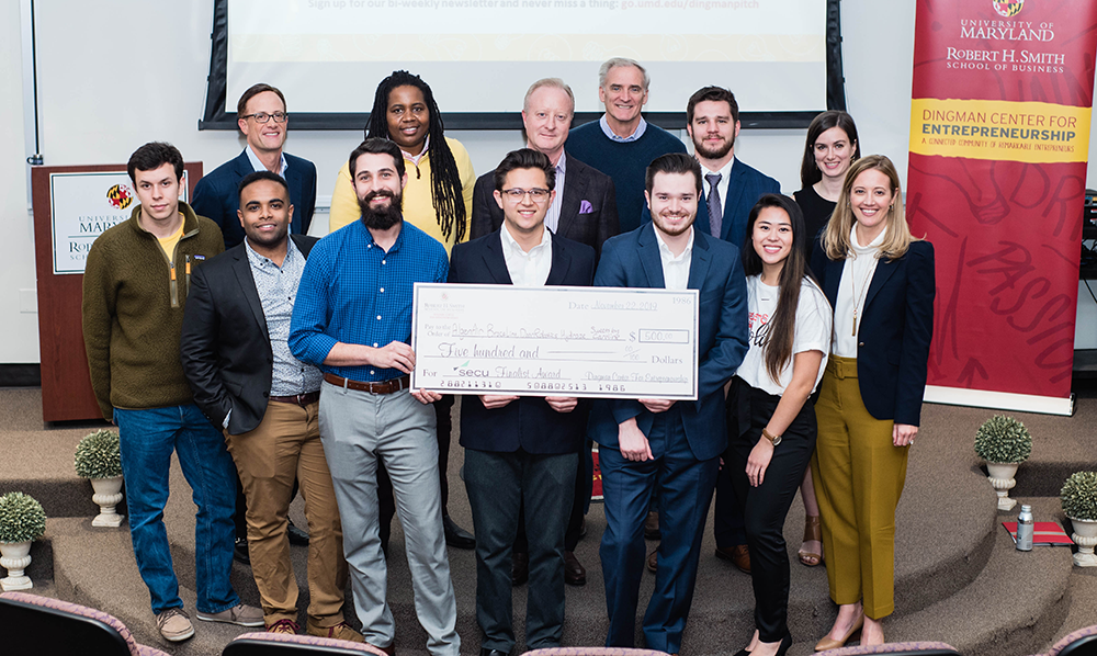 Pitch Dingman Competition Finals Puts a Spotlight on UMD Student Entrepreneurs