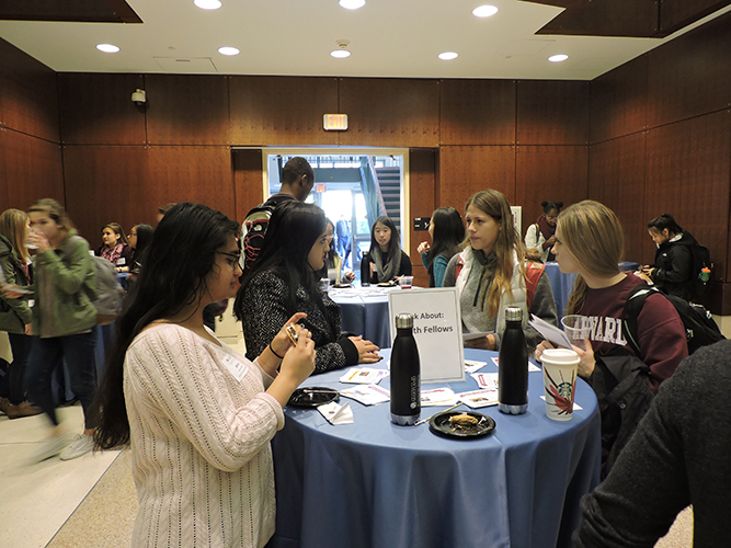 Smith Students Have Sweet “Sophs’mores” Networking Event