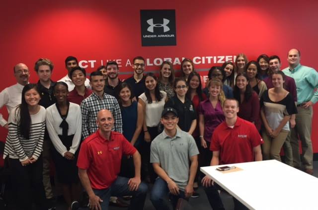 Supply Chain students get hands on experience at Under Armour and