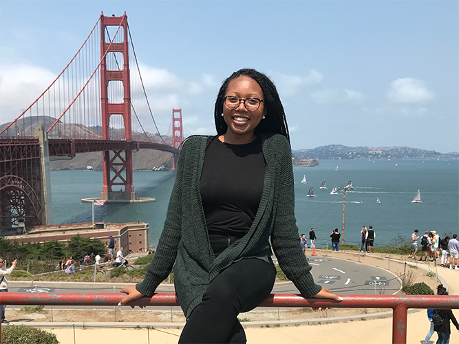 Sydni Wright '20 Talks About Her Summer “Wow” Experience