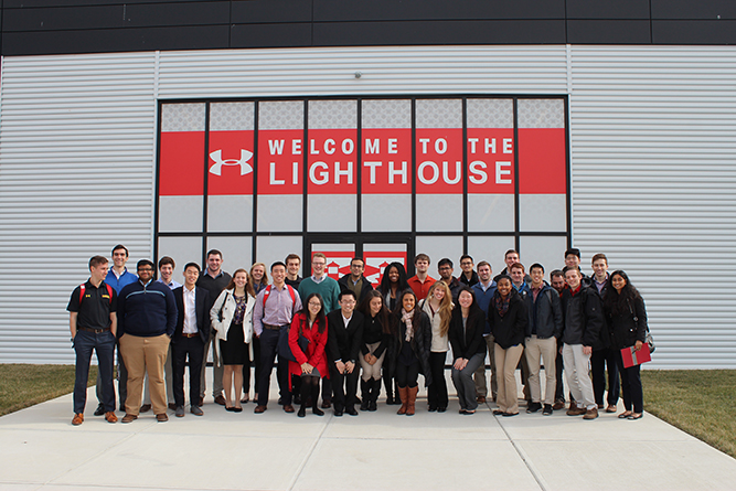 QUEST Students Visit Under Armour Headquarters