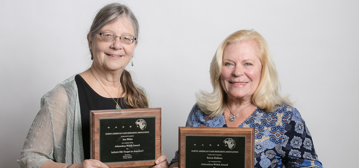 Finance Professors Win Award