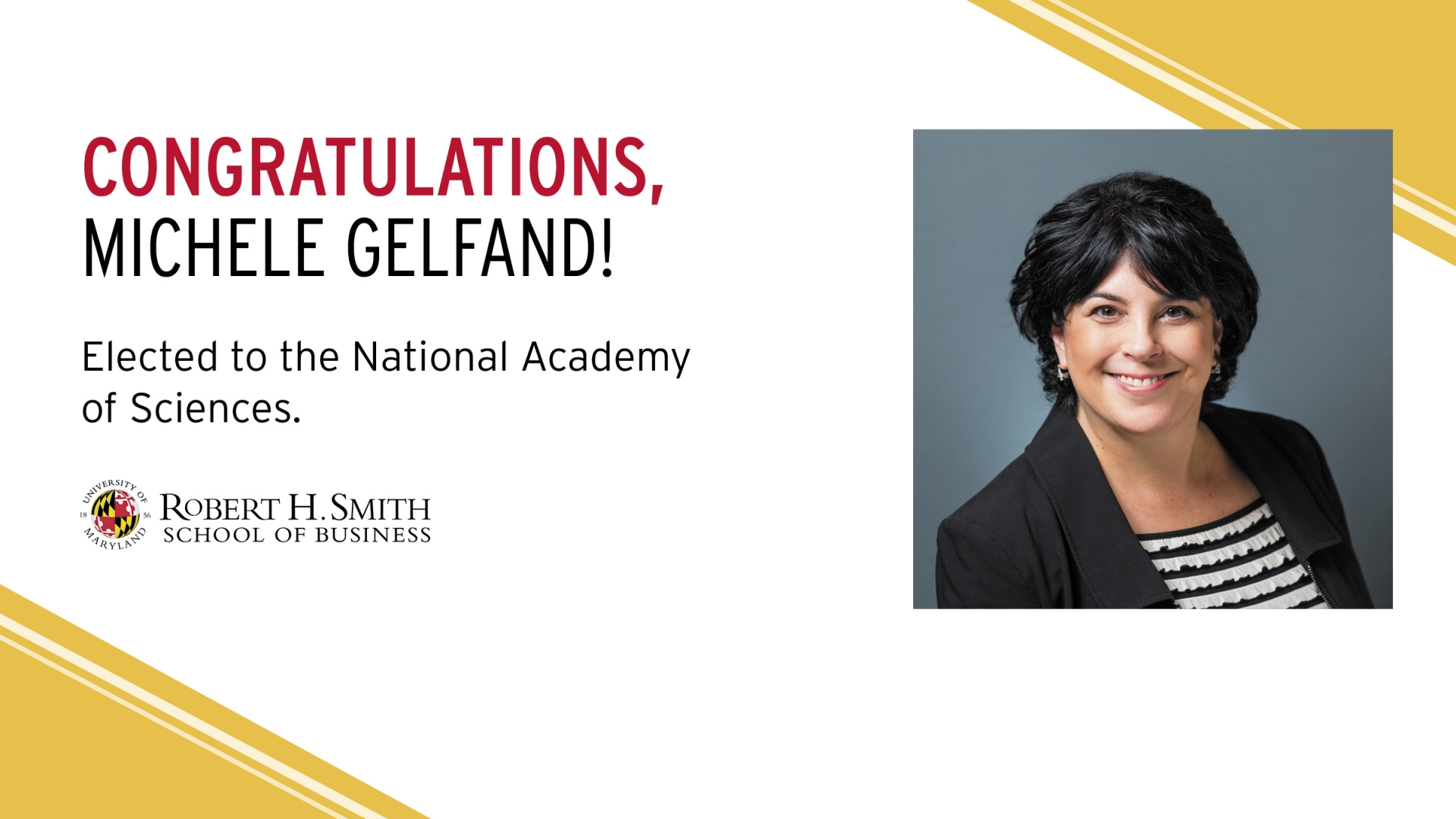 Gelfand Elected to National Academy of Sciences