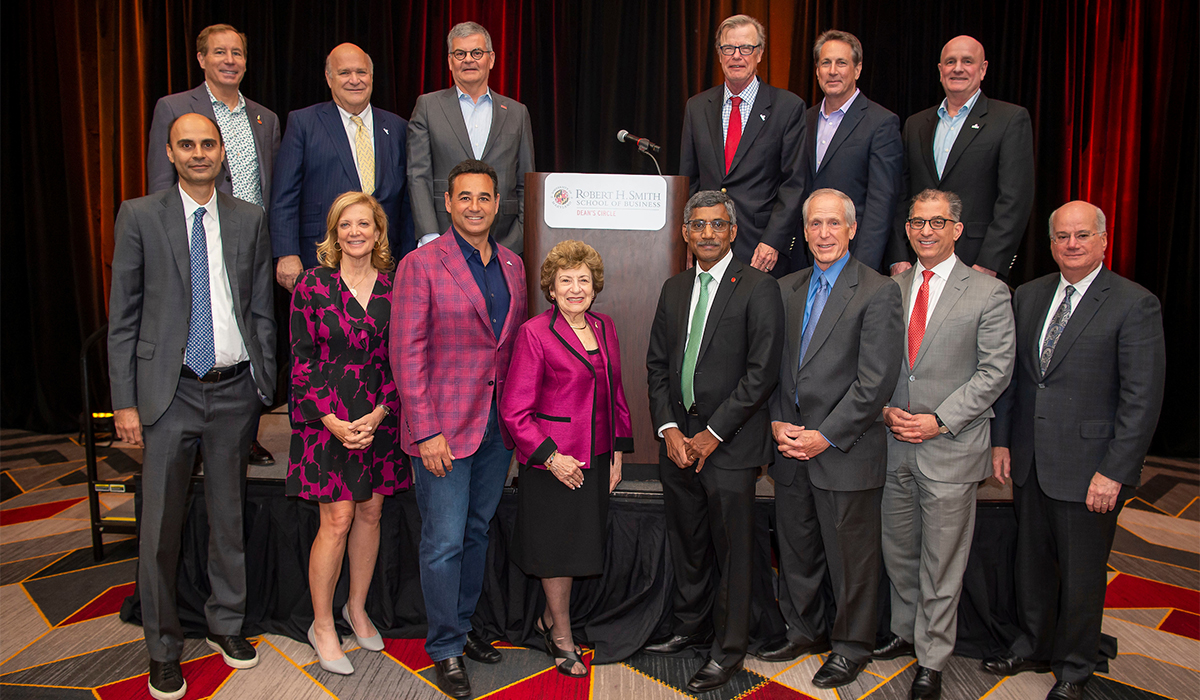 Maryland Smith Donors Recognized at Inaugural Dean’s Circle Celebration