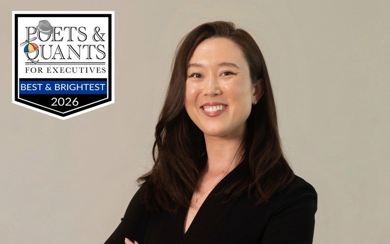 Poets & Quants named Smith EMBA ’26 student Jaclyn Field Mathai among its Best & Brightest Executive MBAs