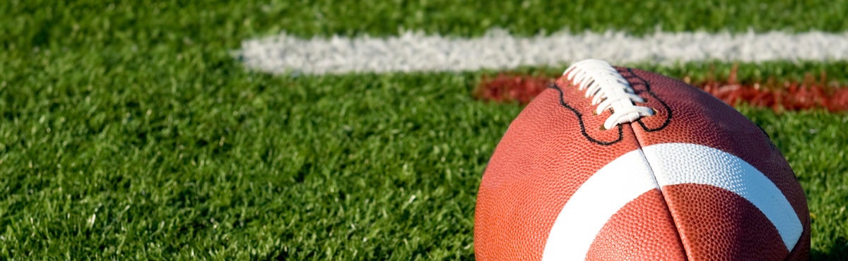 football on a field