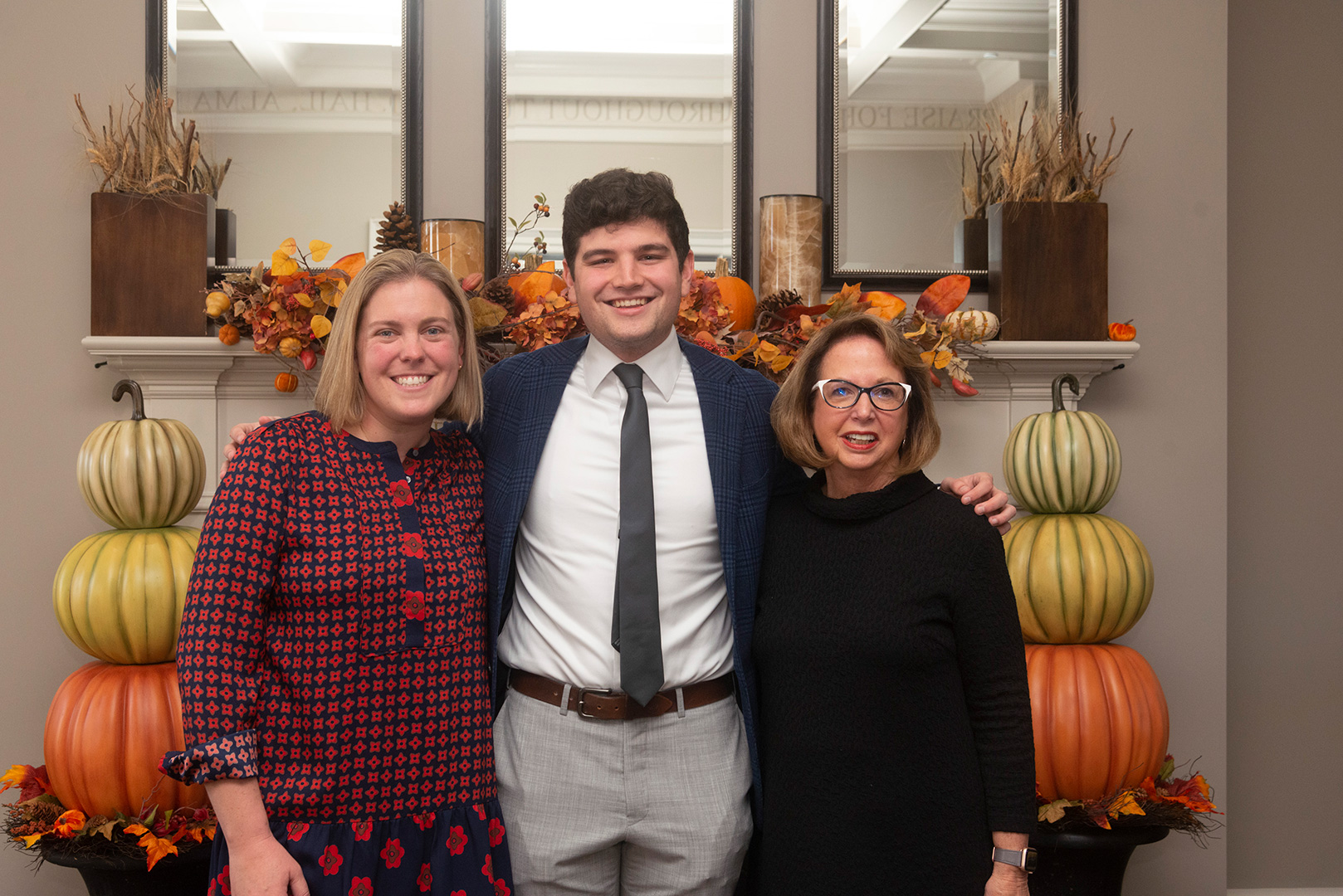 Nick Bailey with faculty and K-12 teacher mentor