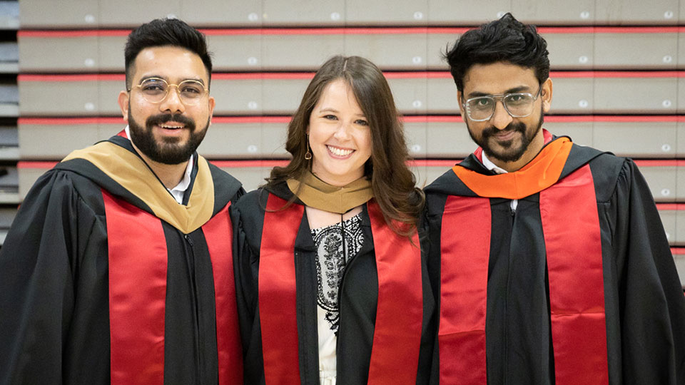 Students graduating